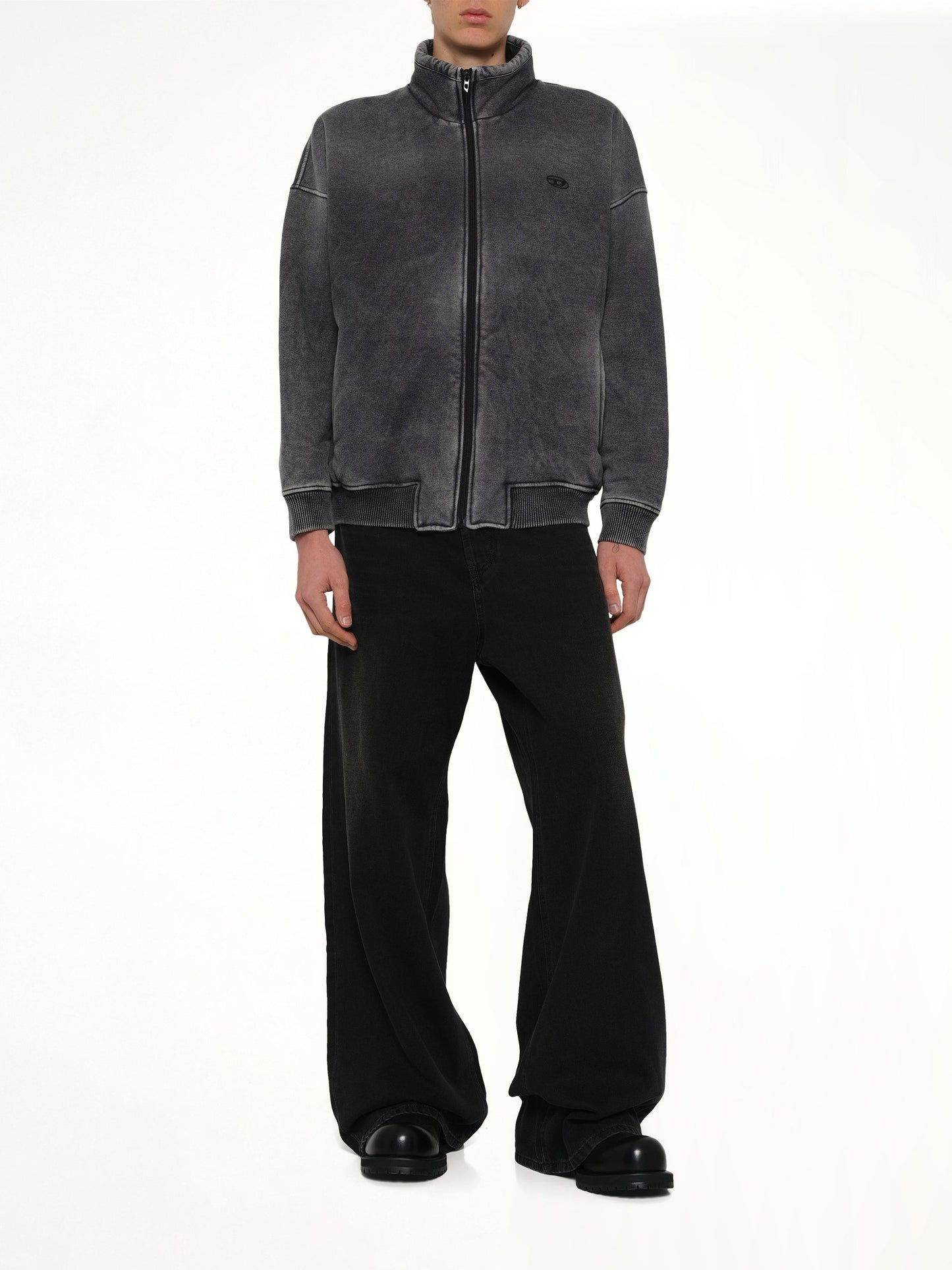 DIESEL S-BATEL-V1 Zip Jacket (Grey)