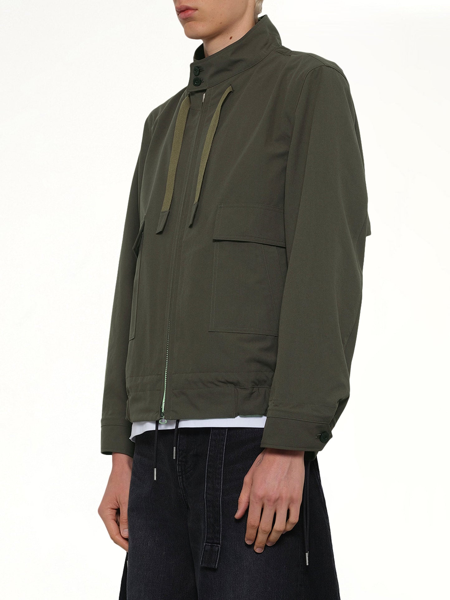 SACAI Weathercloth Blouson (Khaki)
