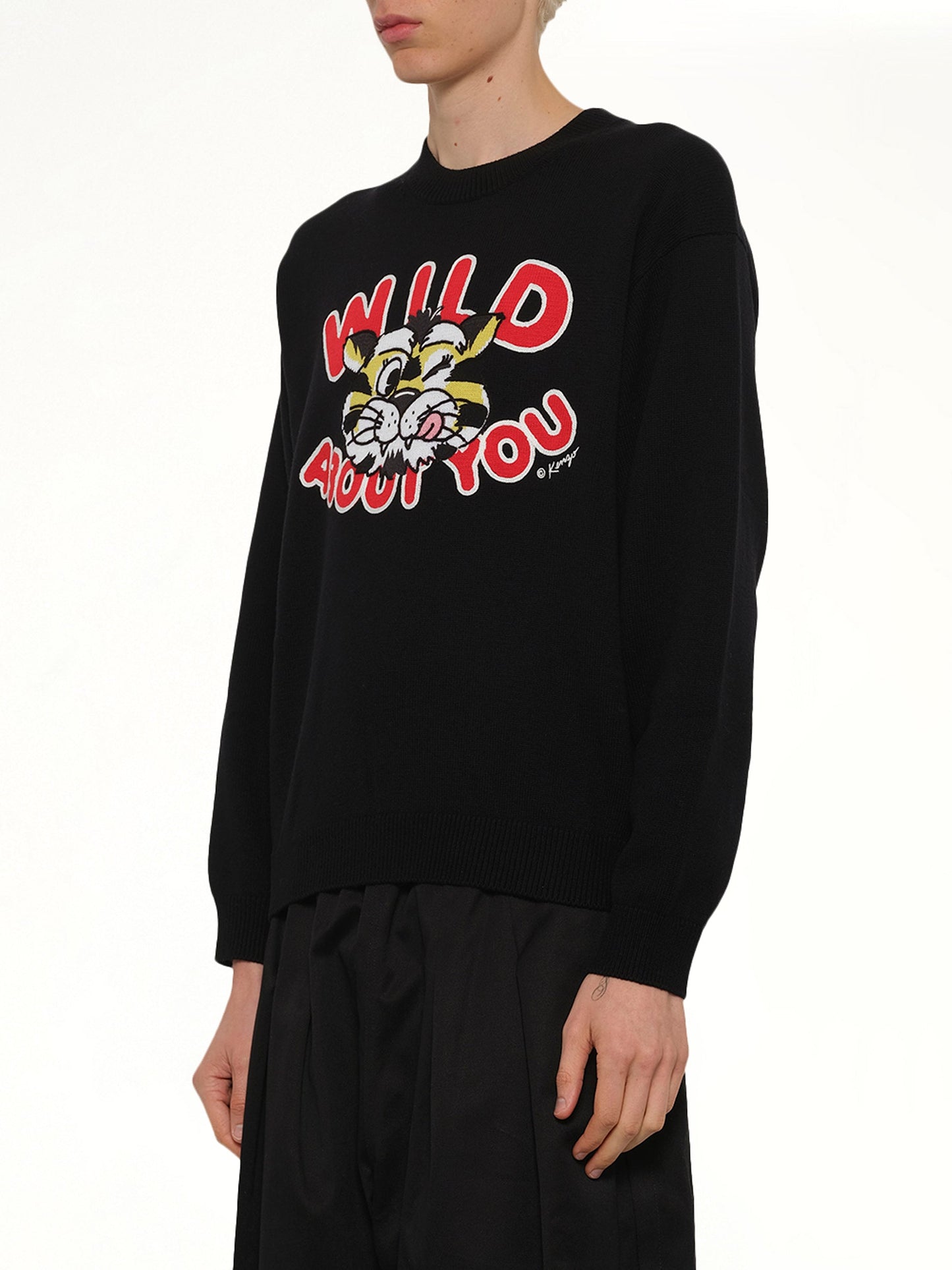 Kenzo Wild Tiger Jumper (Black)