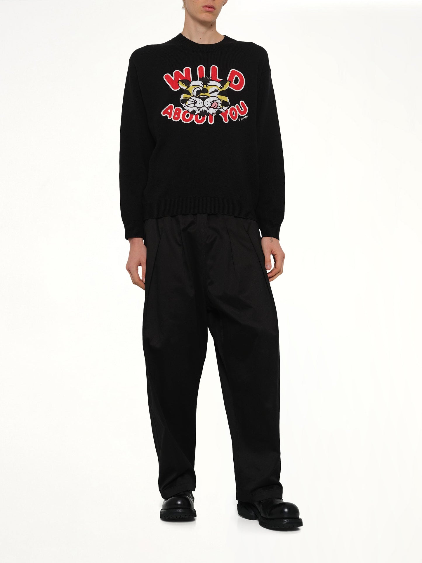 Kenzo Wild Tiger Jumper (Black)