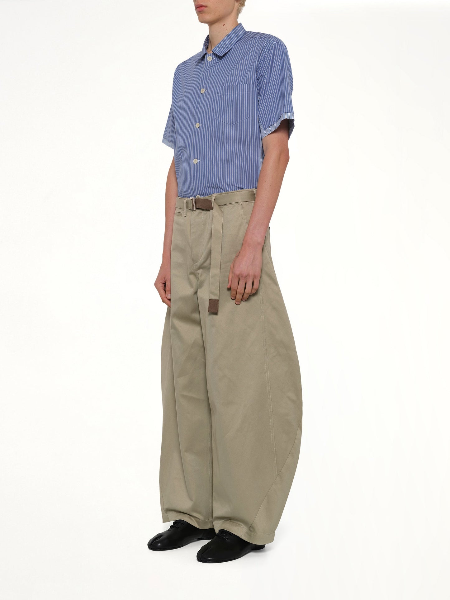 SACAI Cotton Chino Pants (Beige)