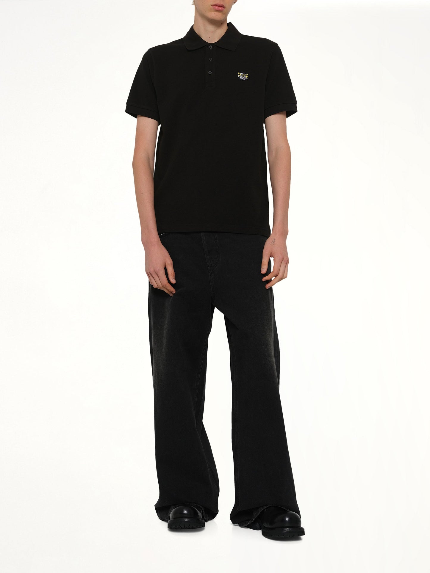 Gots Kenzo Wild Tiger Slim Polo (Black)