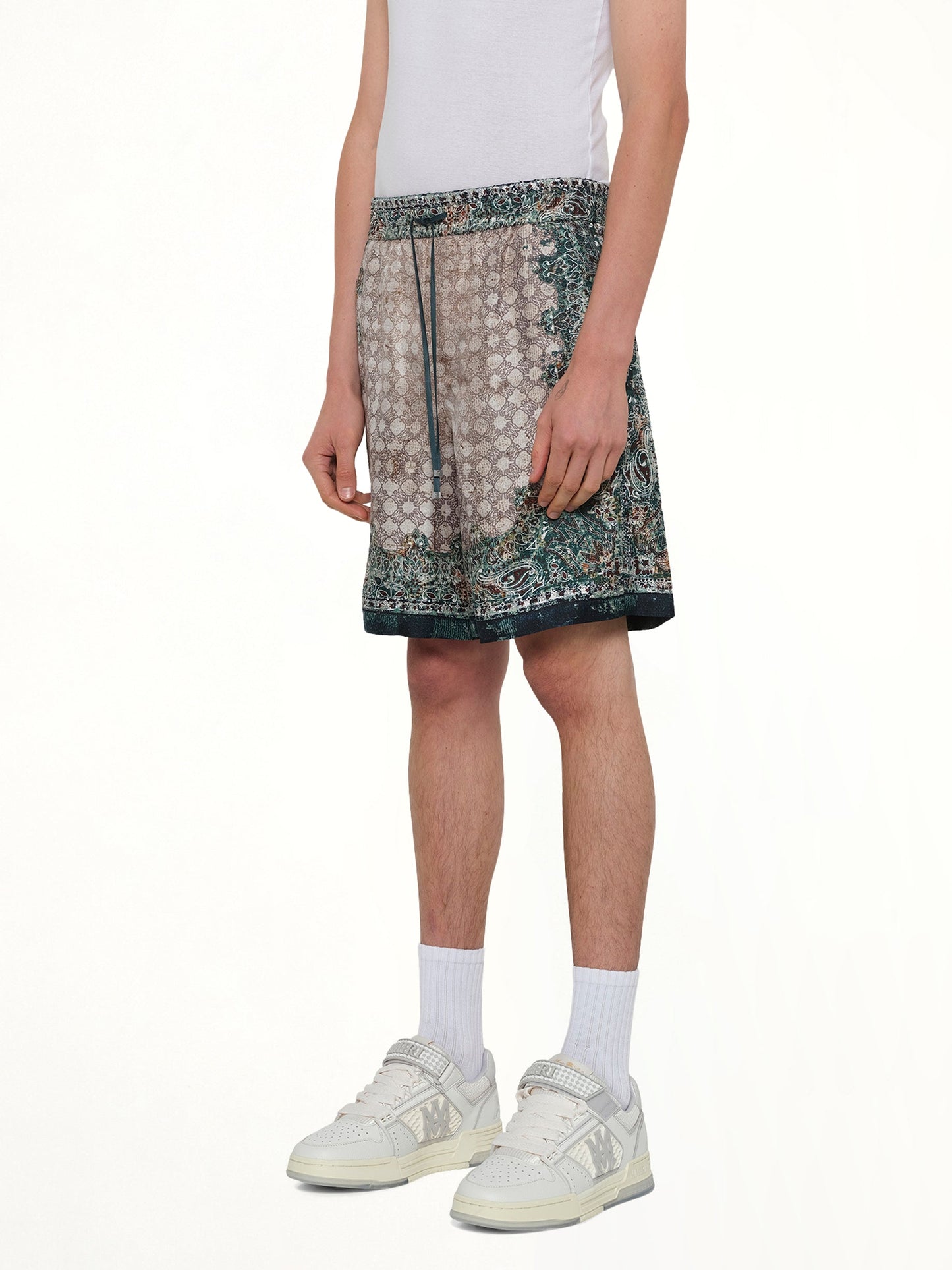 AMIRI Bandana Shorts (Green)