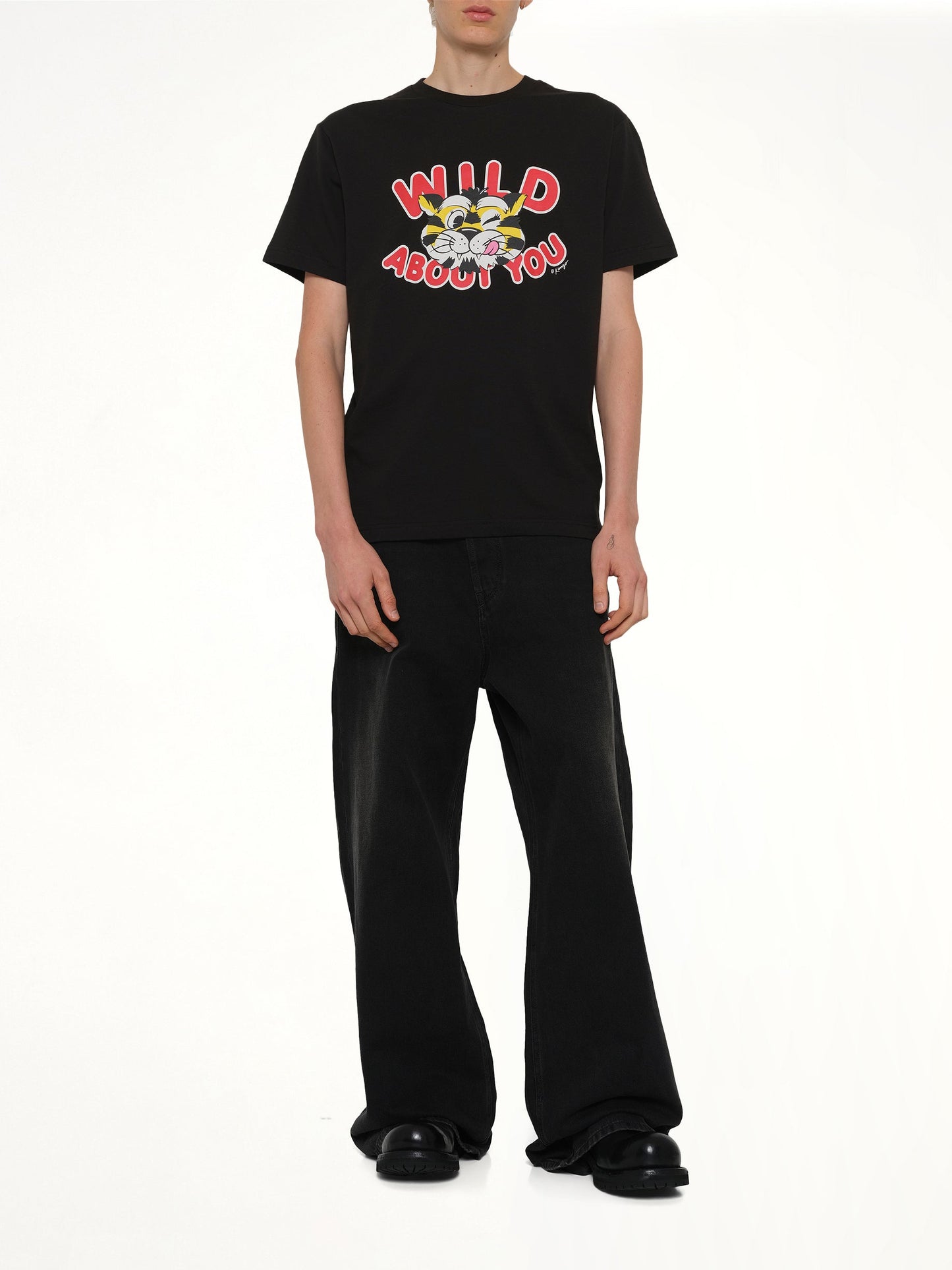 Kenzo Wild Tiger Classic T-Shirt (Black)