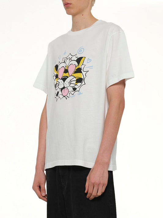 Kenzo Wild Tiger Oversize T-Shirt (White)