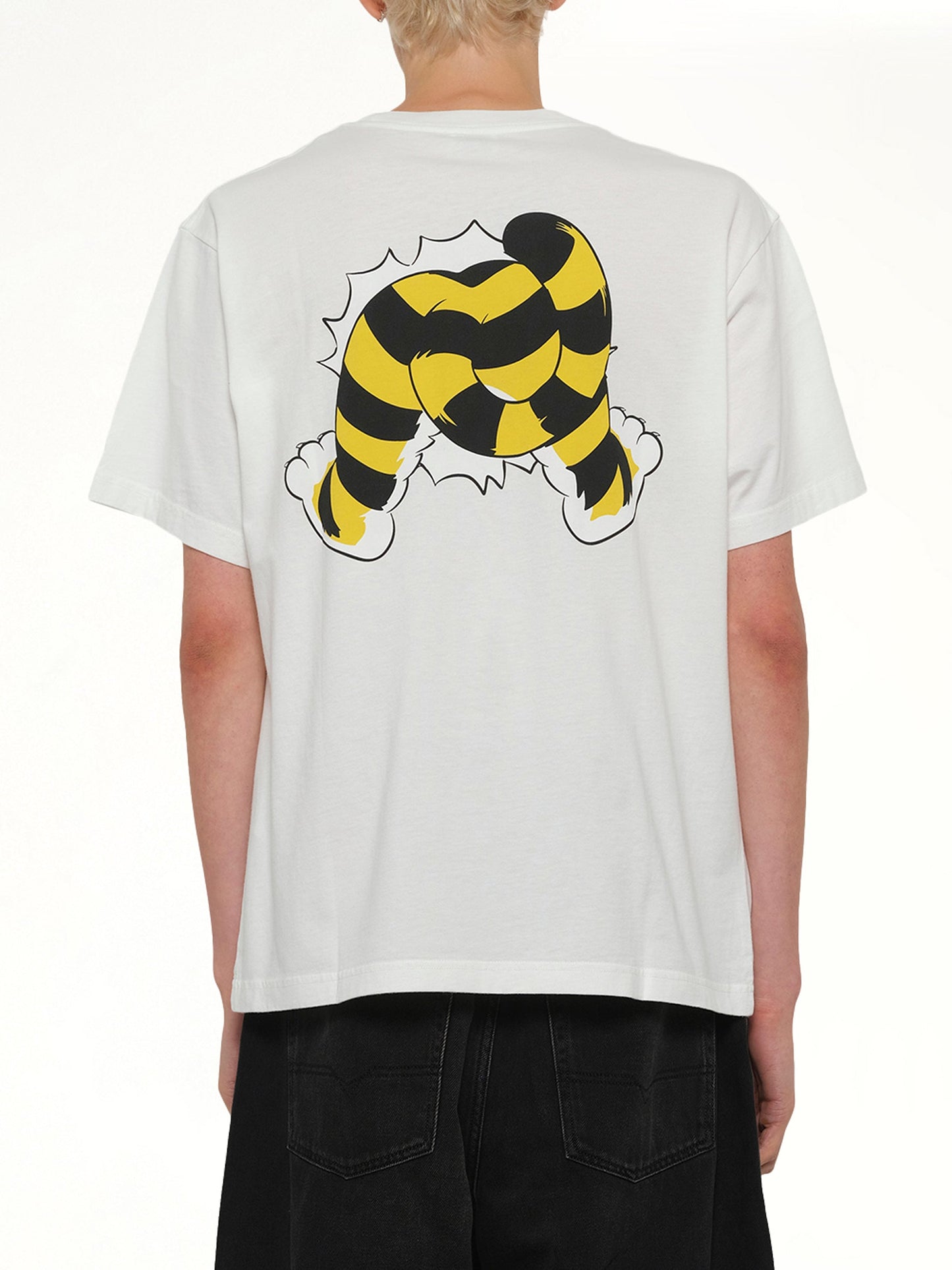 Kenzo Wild Tiger Oversize T-Shirt (White)