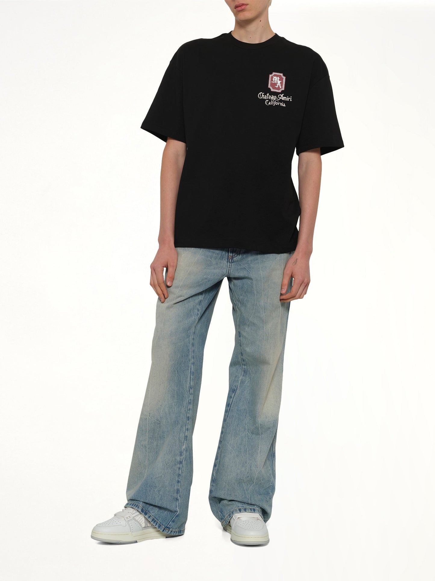 AMIRI MA Chateau Oversized T-Shirt (Black)
