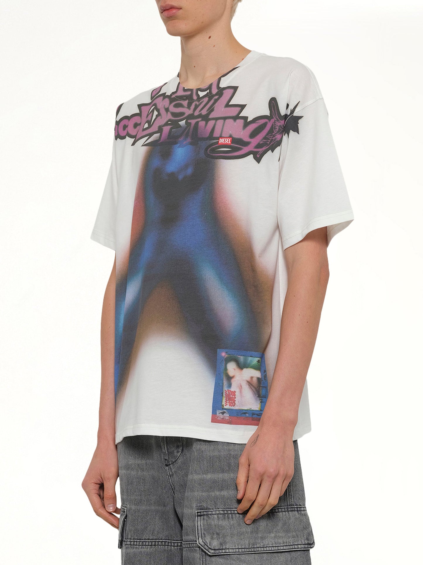 DIESEL T-BOXT-V13 T-Shirt (White)