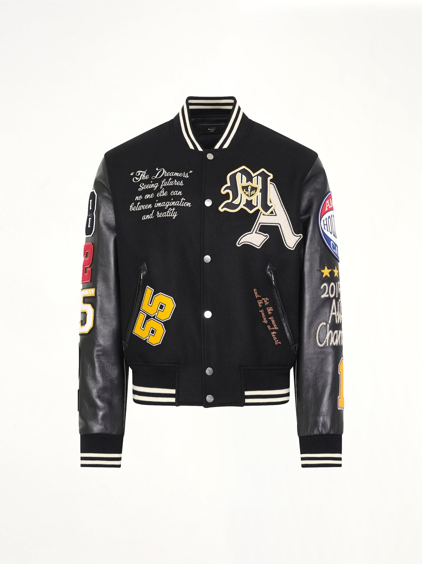 AMIRI Varsity Patch Jacket (Black)