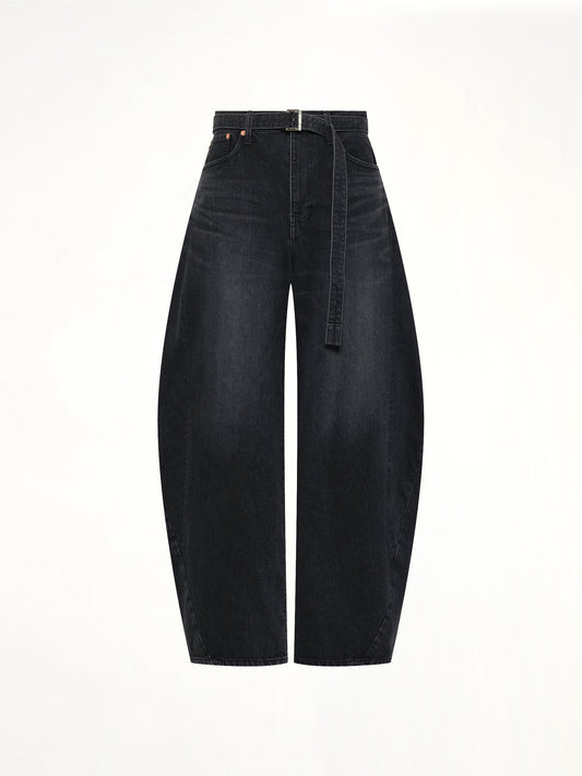 SACAI Denim Pants (Black)