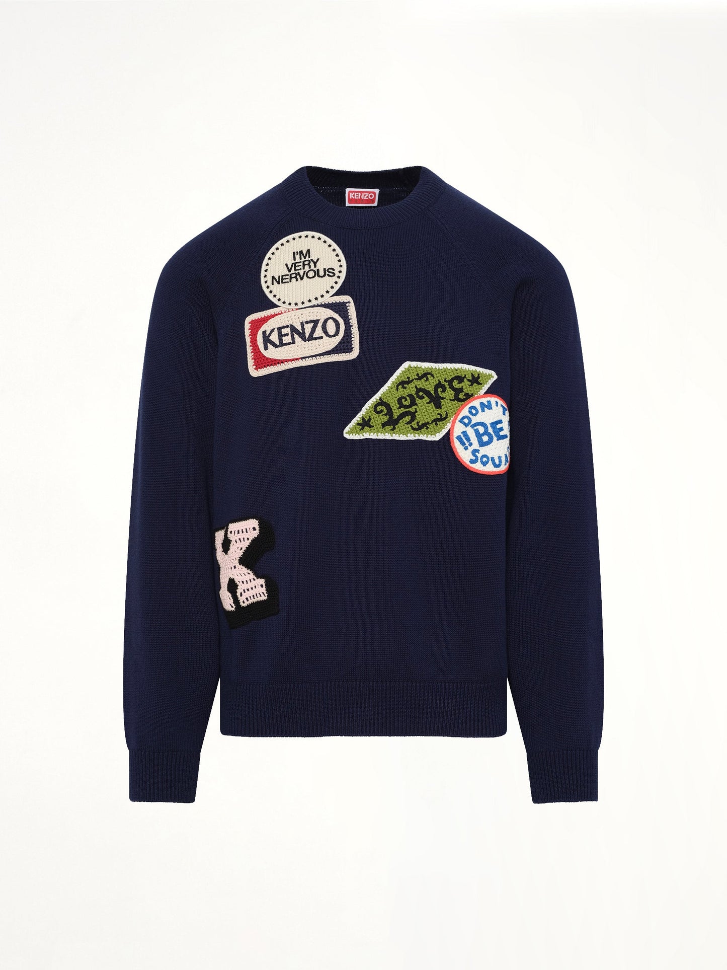 Kenzo Badges Jumper (Navy)