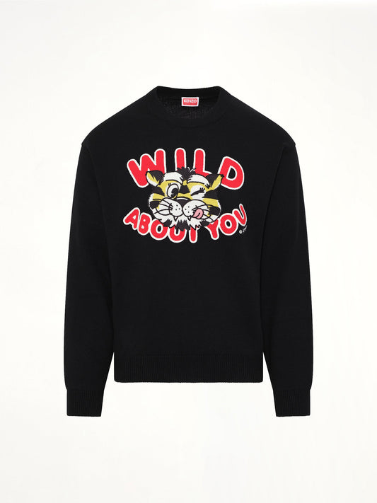 Kenzo Wild Tiger Jumper (Black)