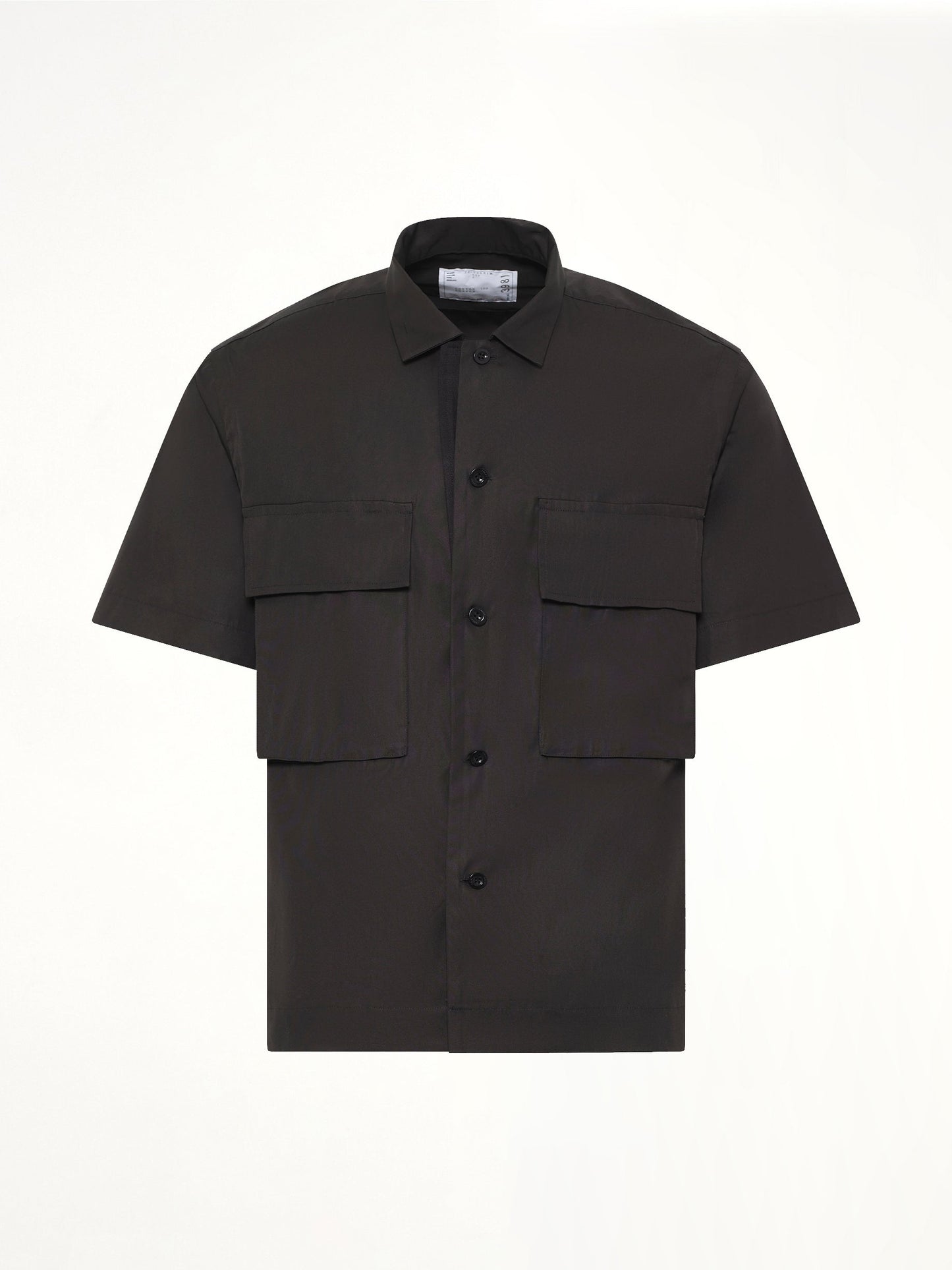SACAI Poplin Shirt (Black)