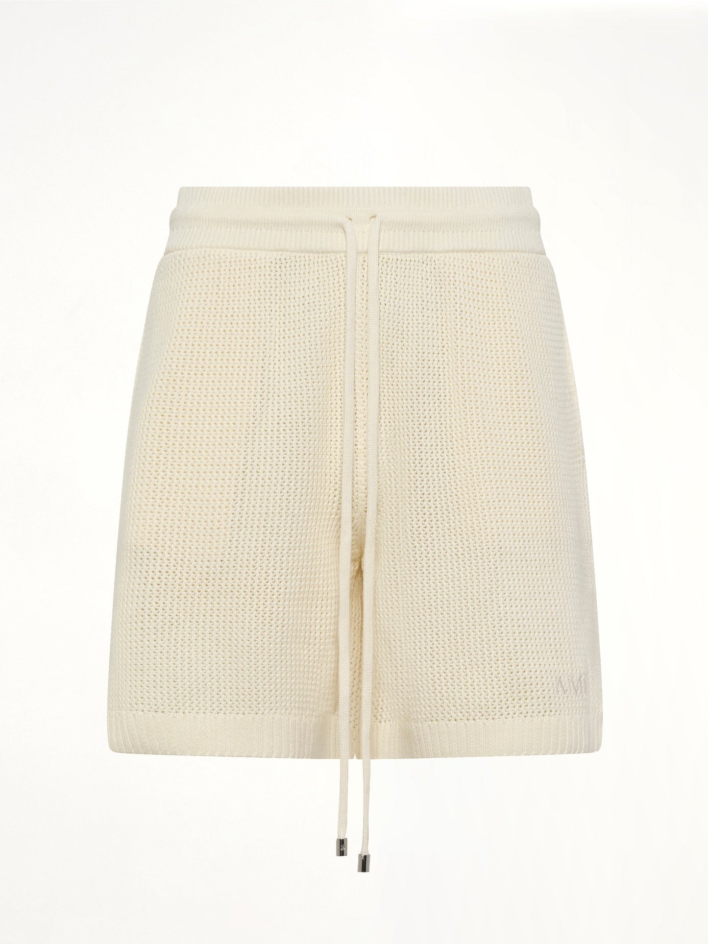 Amiri Crochet Mesh Short (Ivory)
