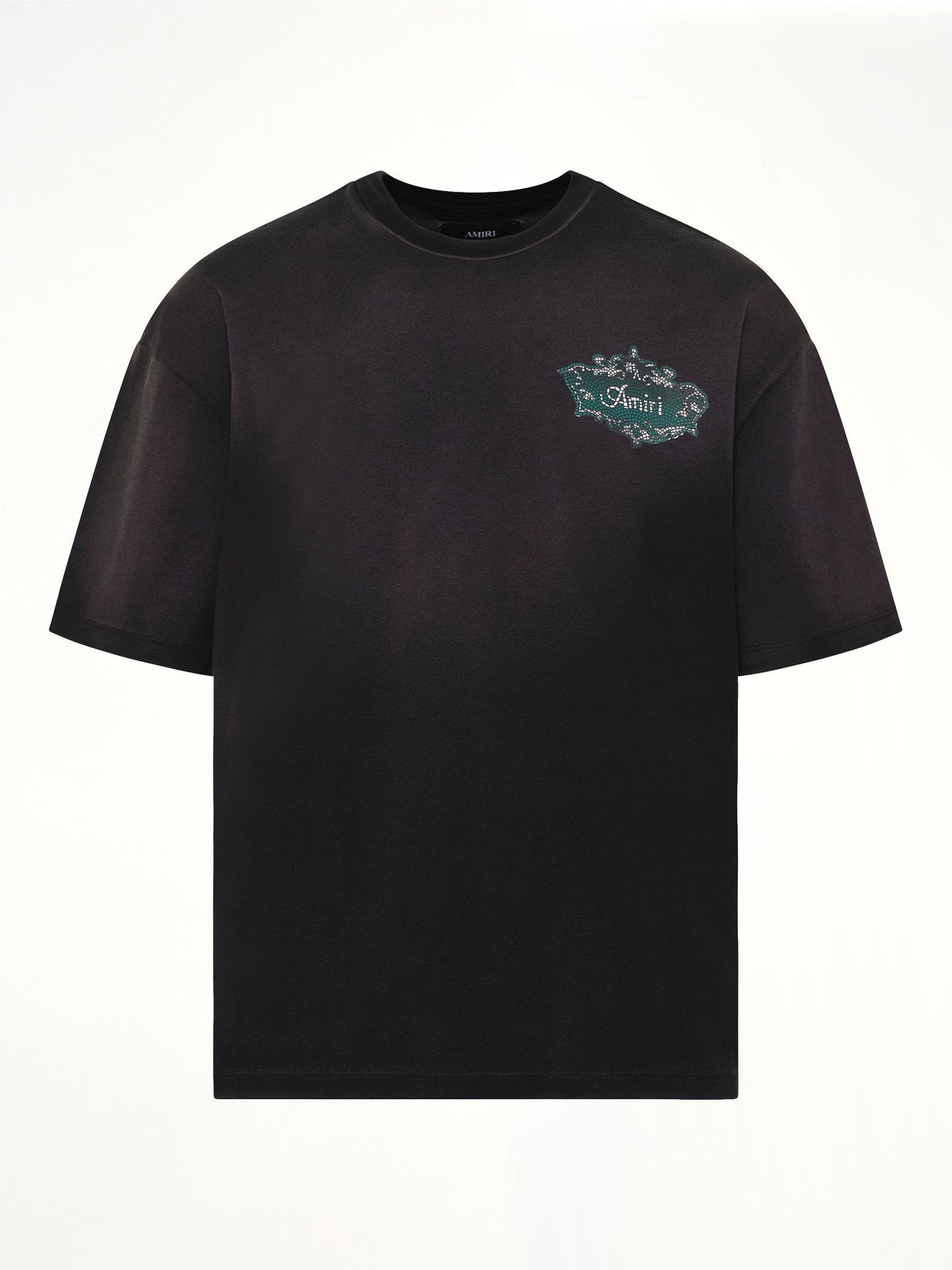 AMIRI Chateau Crest Oversized T-Shirt (Black)