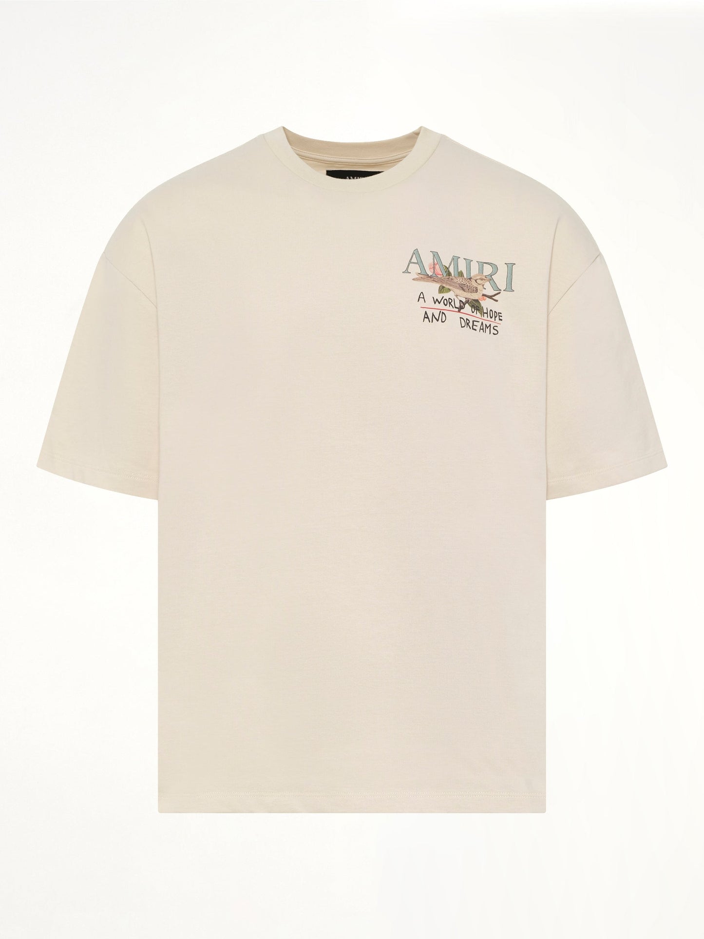 AMIRI Hope and Dreams Oversized T-Shirt (White)
