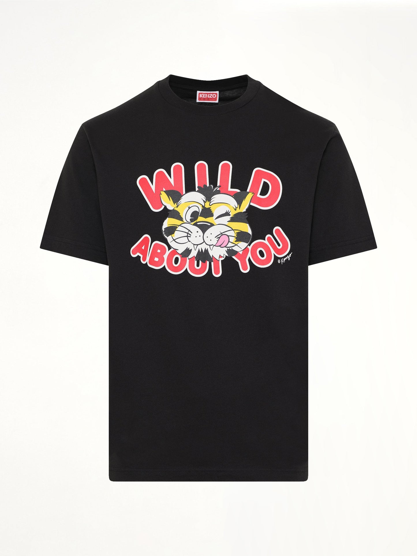Kenzo Wild Tiger Classic T-Shirt (Black)