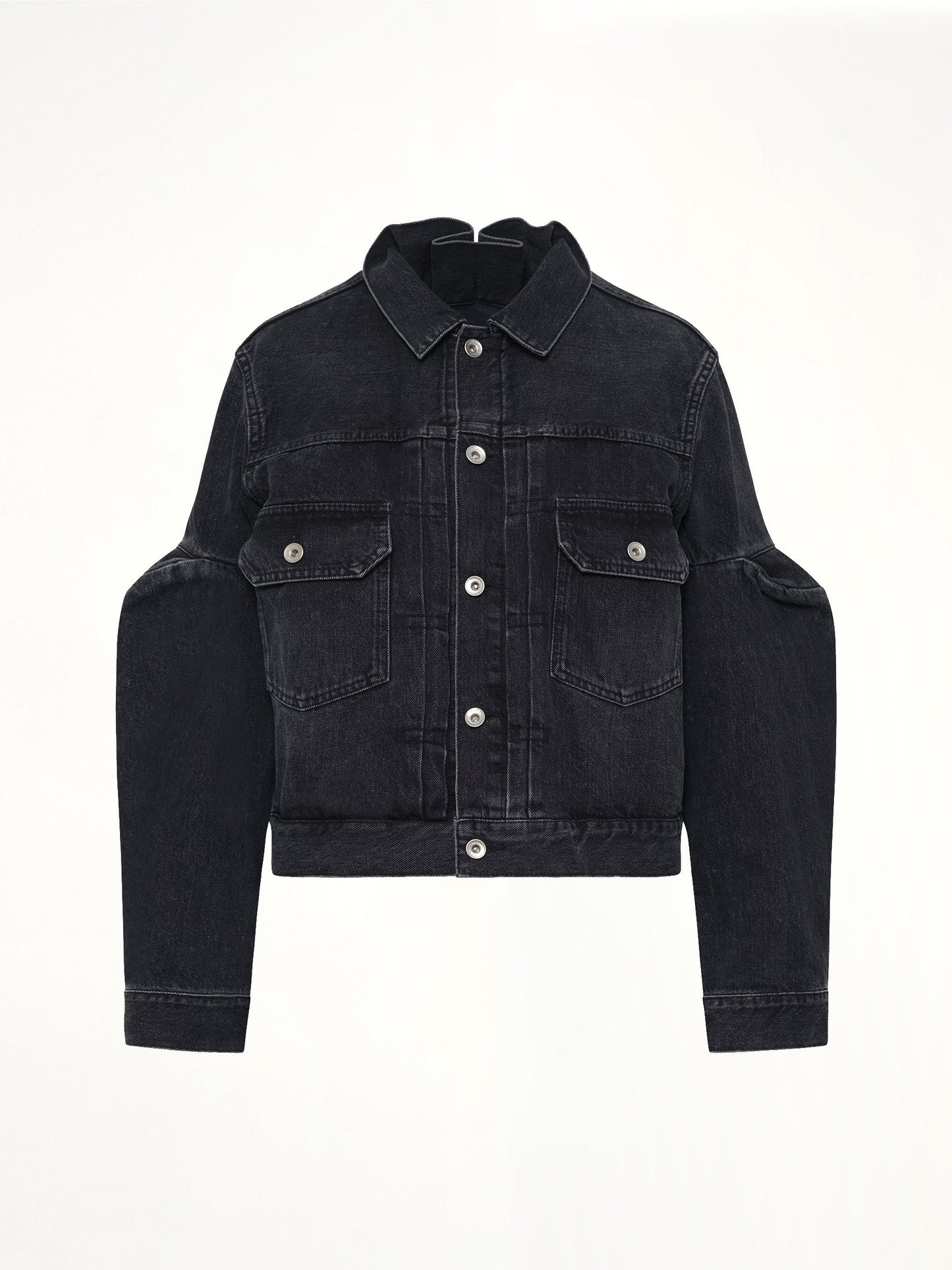 SACAI Denim Jacket (Black)