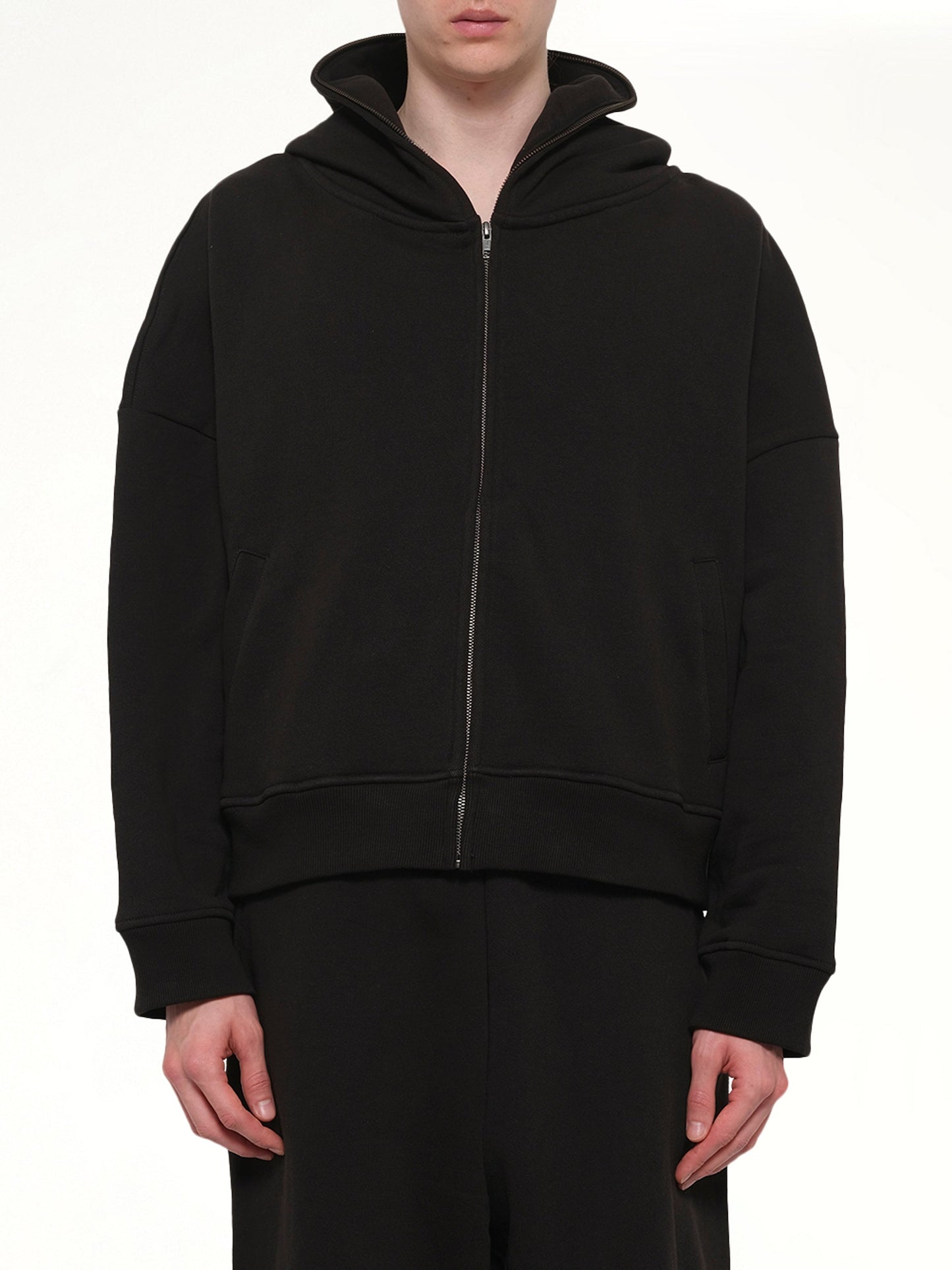 Image of Others. Product name - Eternal Zip in Black colour by brand - ENTIRE STUDIOS