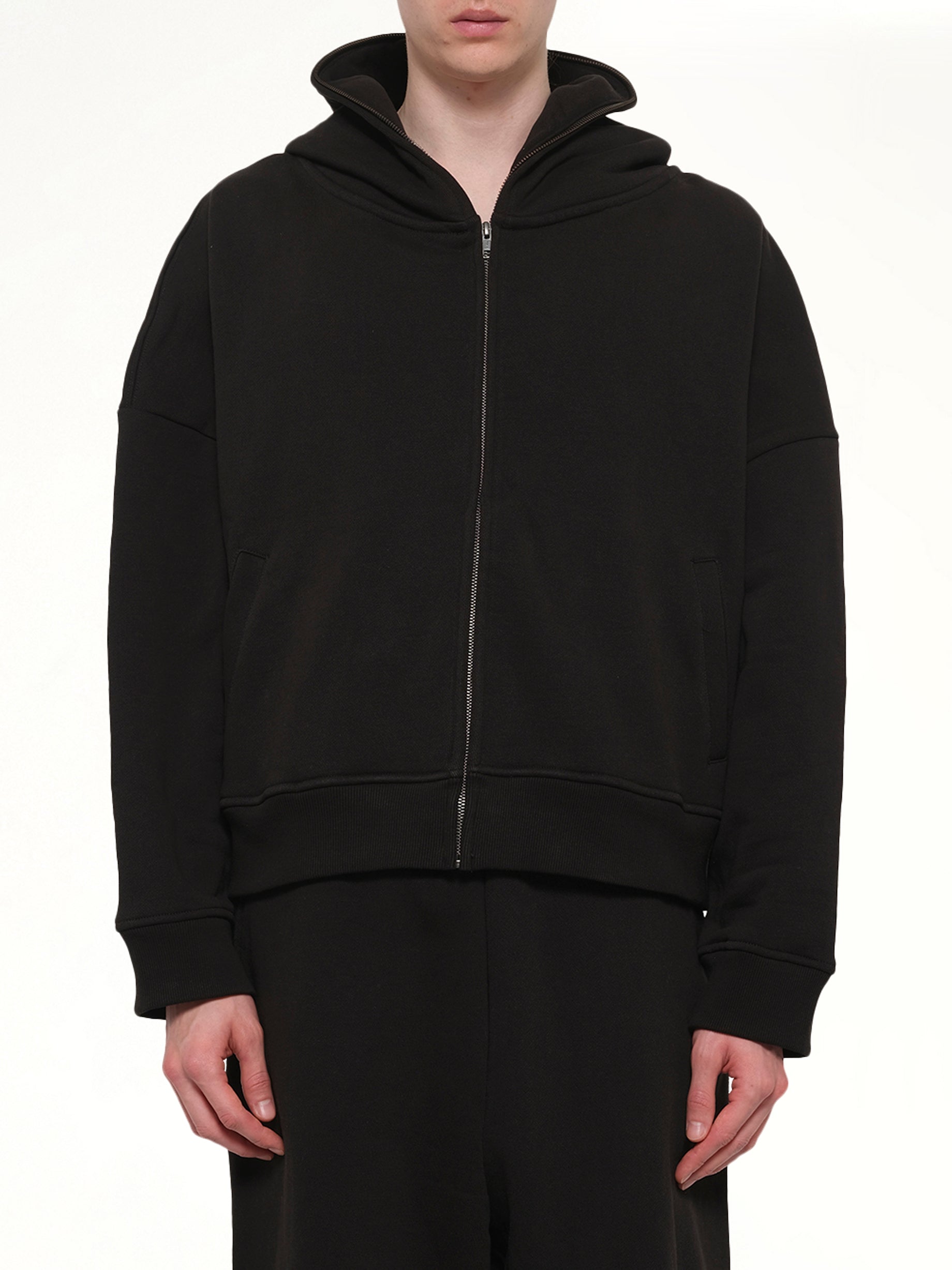 Image of Others. Product name - Eternal Zip in Black colour by brand - ENTIRE STUDIOS