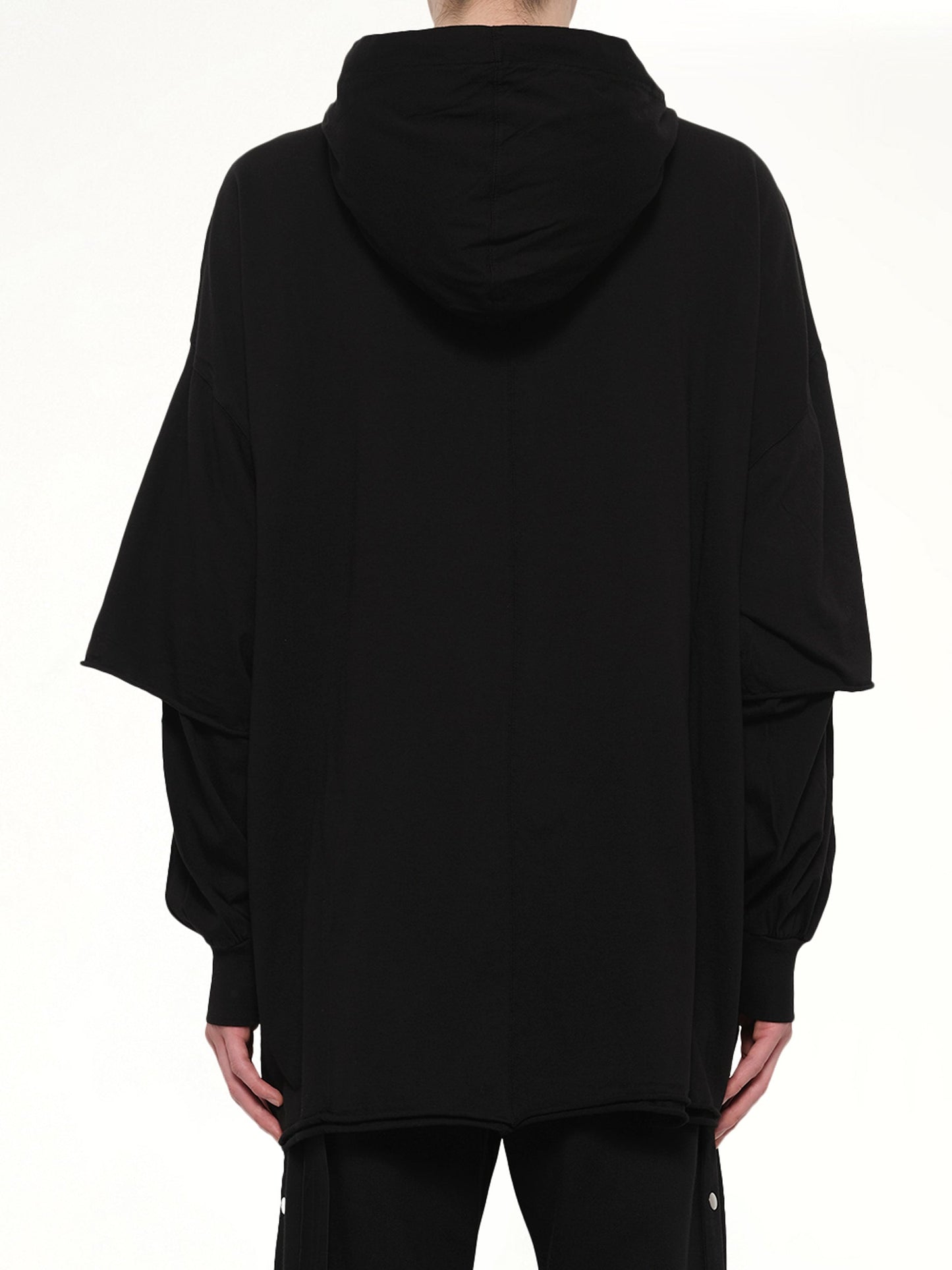 RICK OWENS DRKSHDW Tommy Hustler Hoodie (Black)