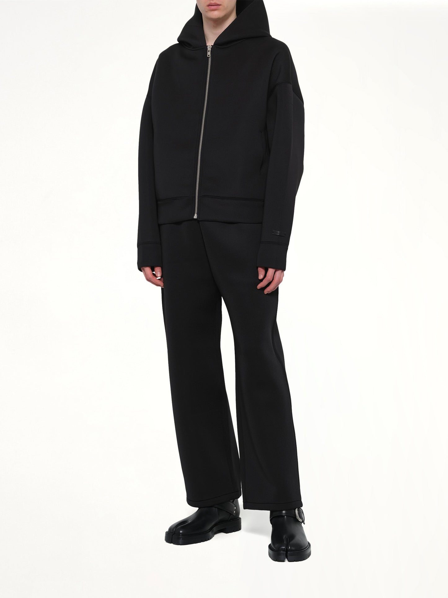 ENTIRE STUDIOS Scuba Zip Hood (Black)