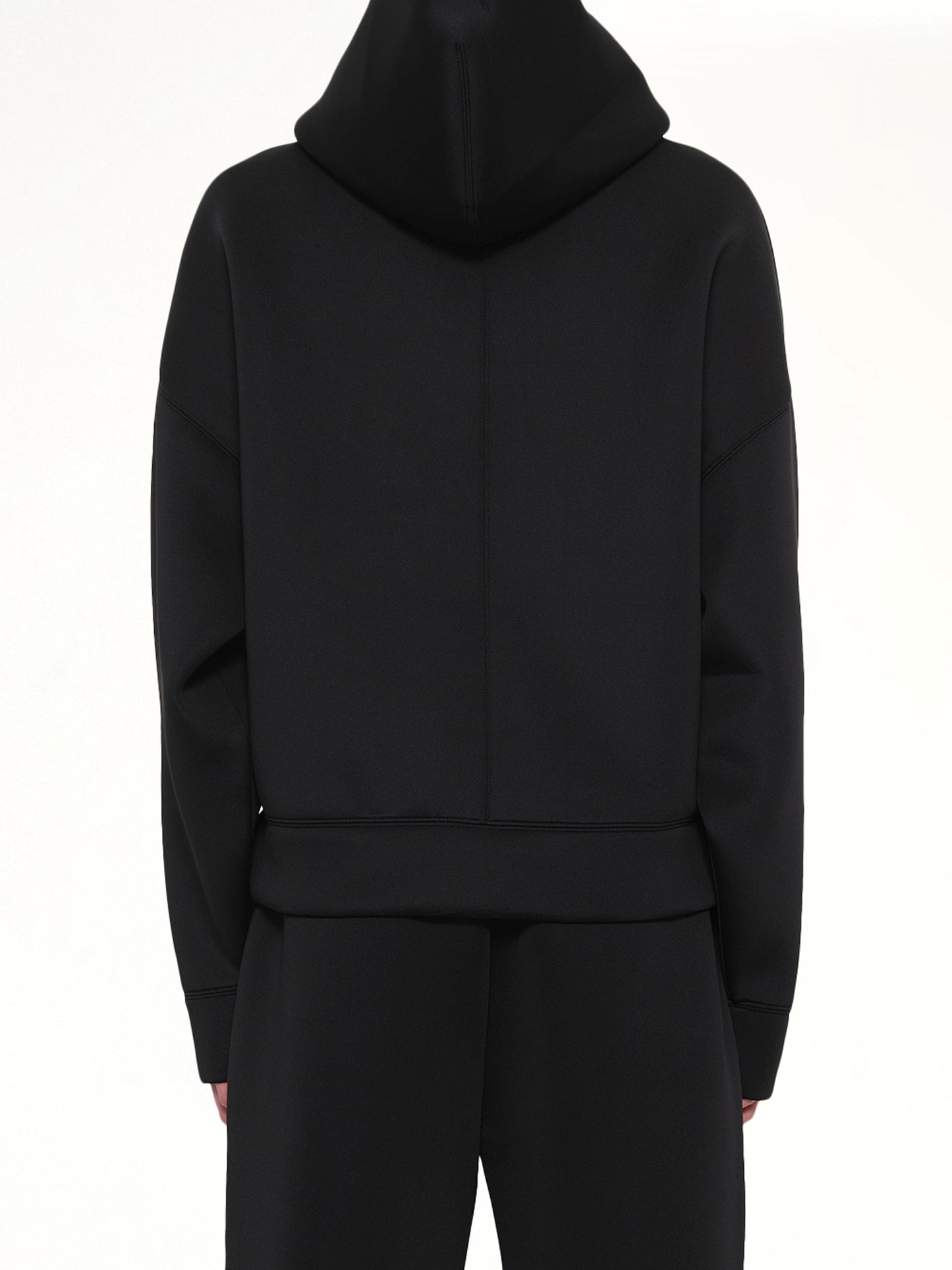 ENTIRE STUDIOS Scuba Zip Hood (Black)