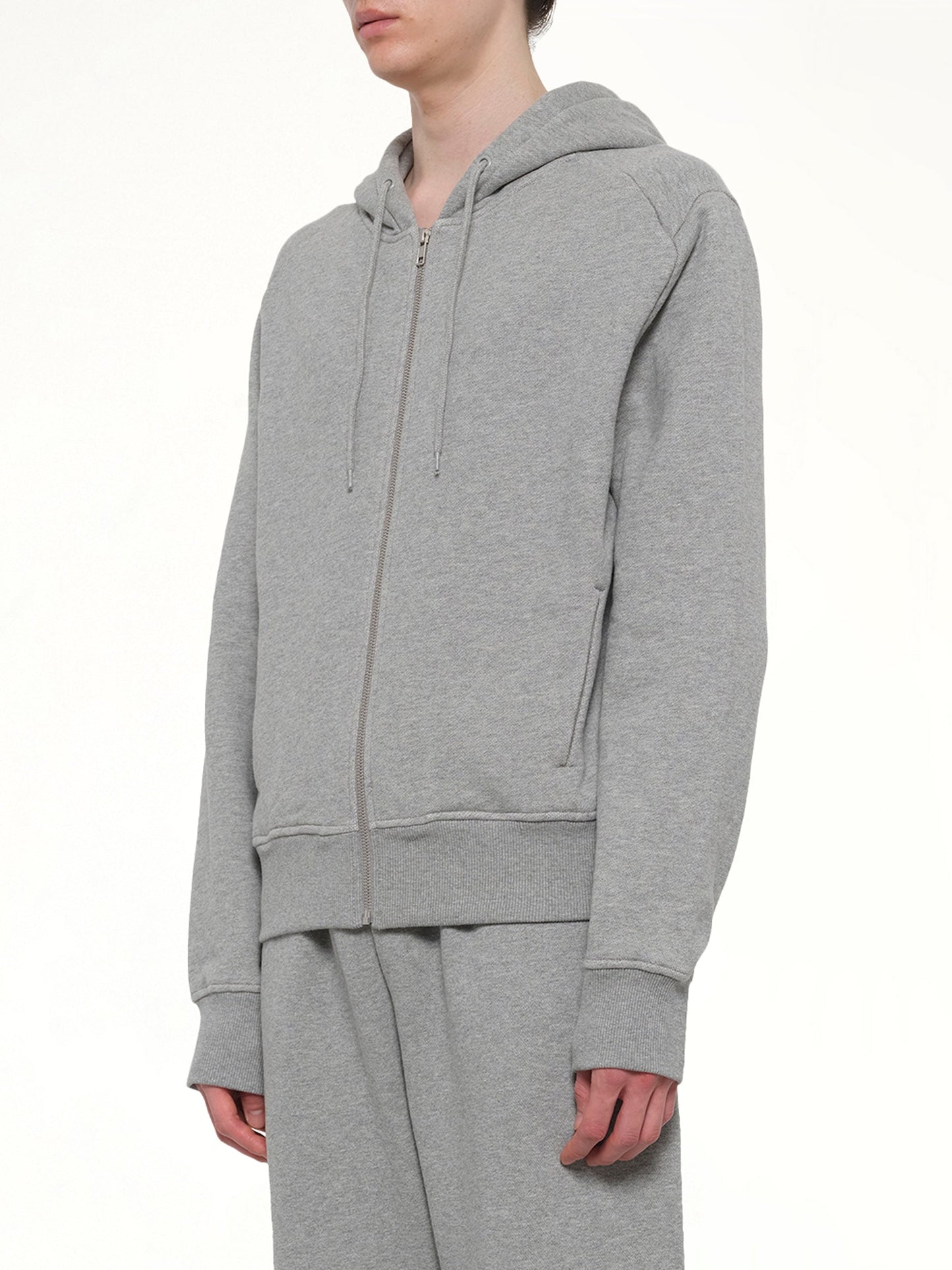 ENTIRE STUDIOS Slim Zip Up (Grey)