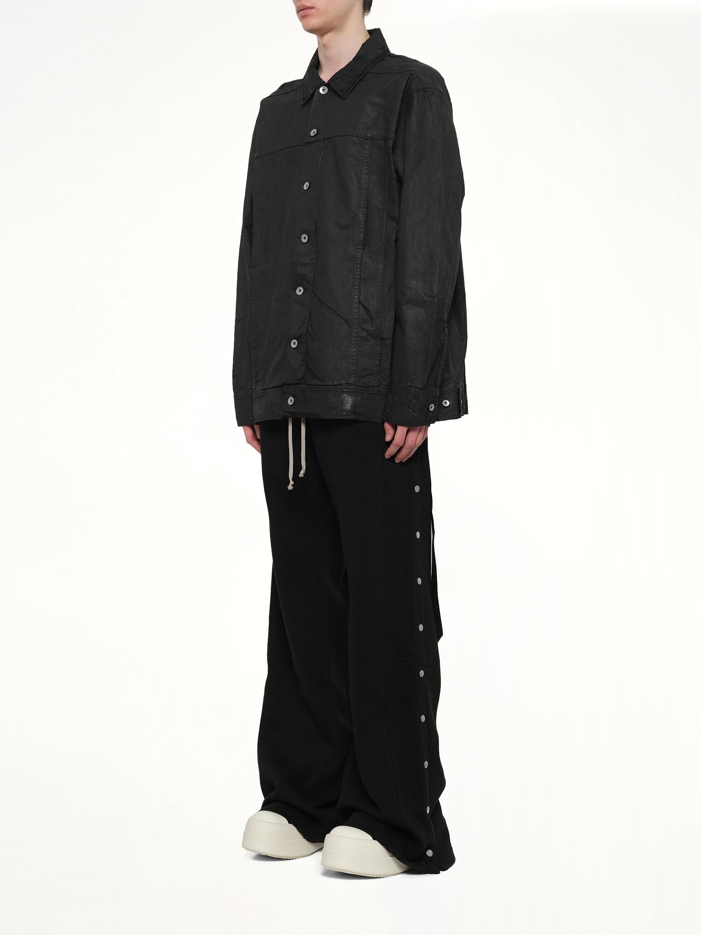 RICK OWENS DRKSHDW Jumbo Worker Jacket (Black)