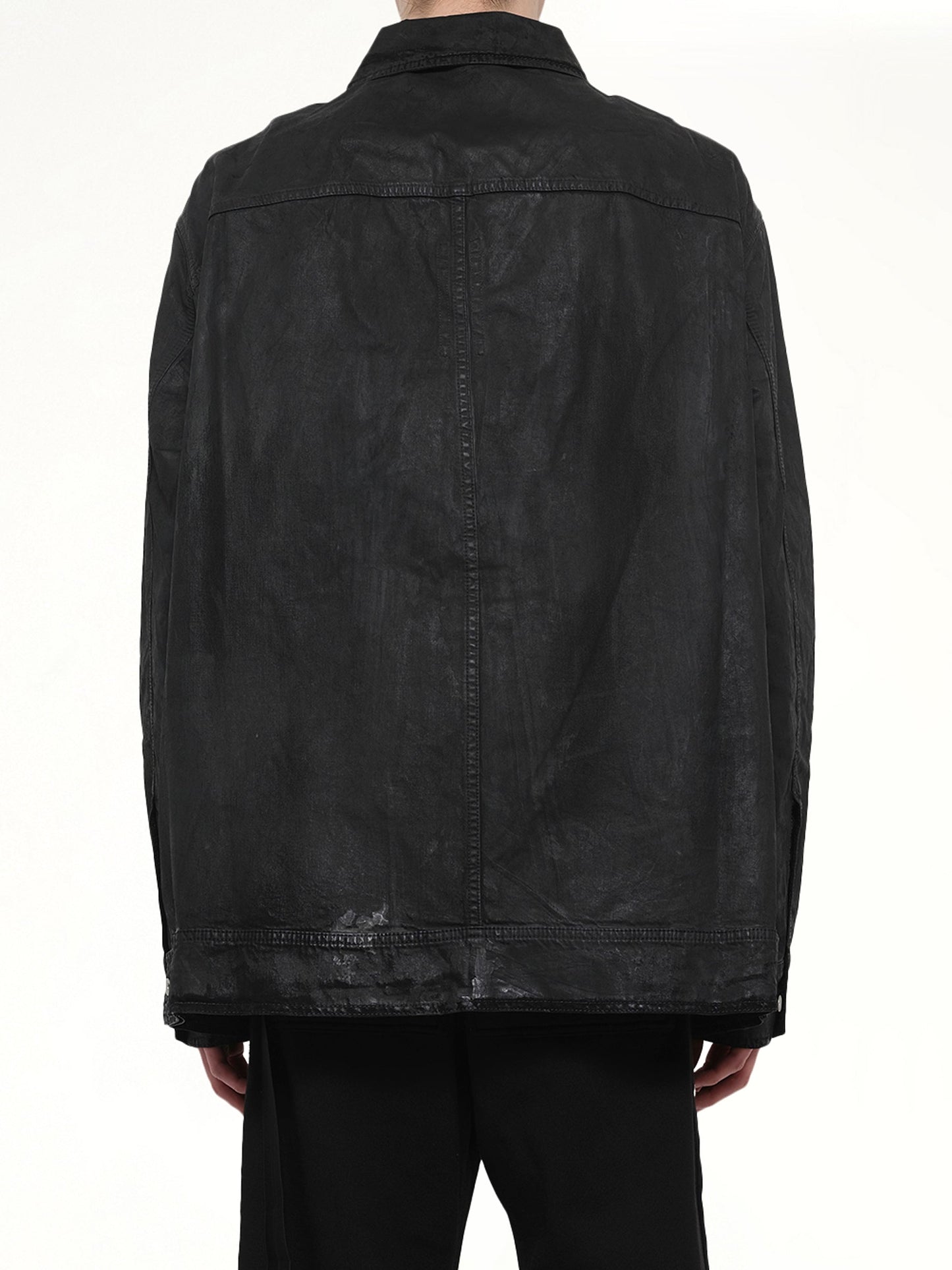RICK OWENS DRKSHDW Jumbo Worker Jacket (Black)