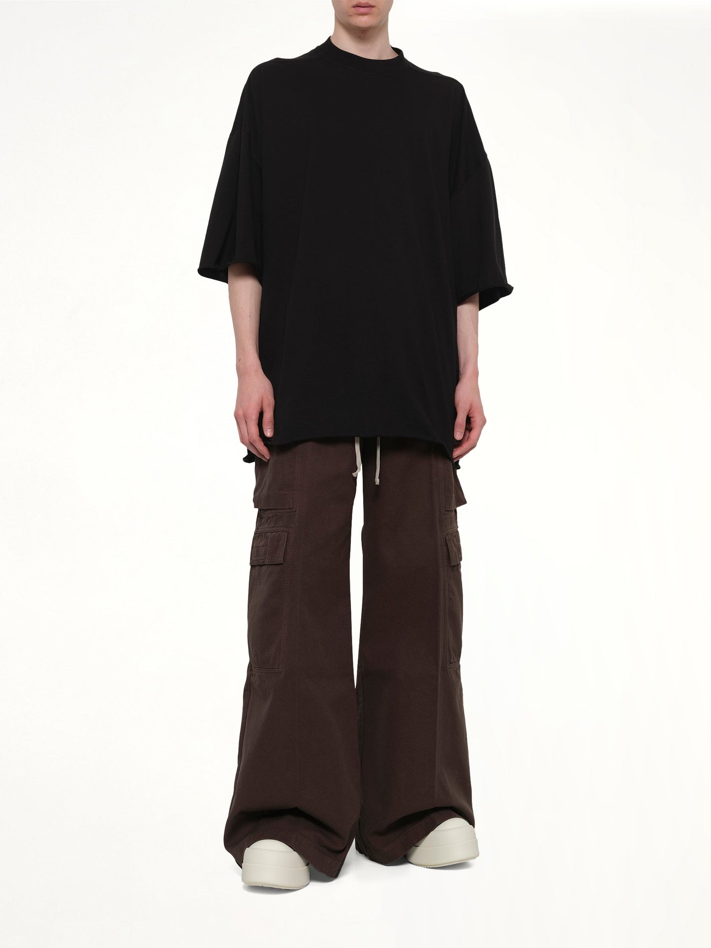 RICK OWENS DRKSHDW Double Cargo Jumbo Bela (Brown)