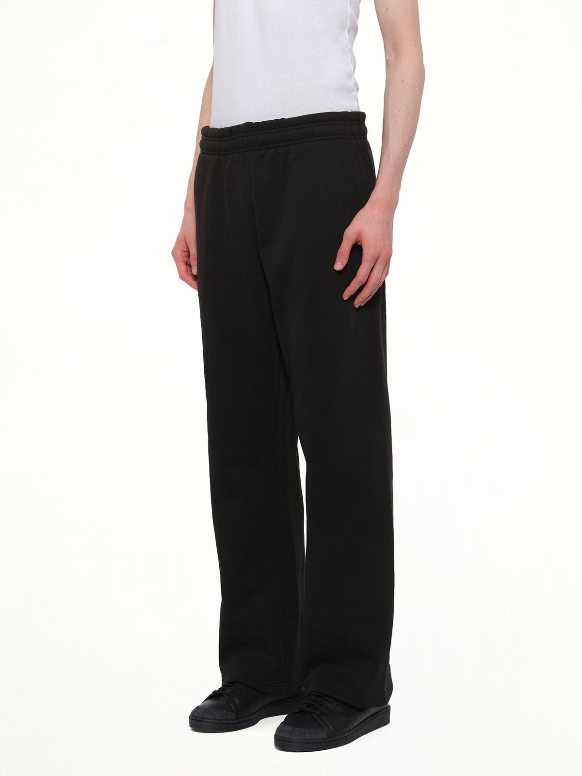ENTIRE STUDIOS Straight Leg Sweatpant (Black)