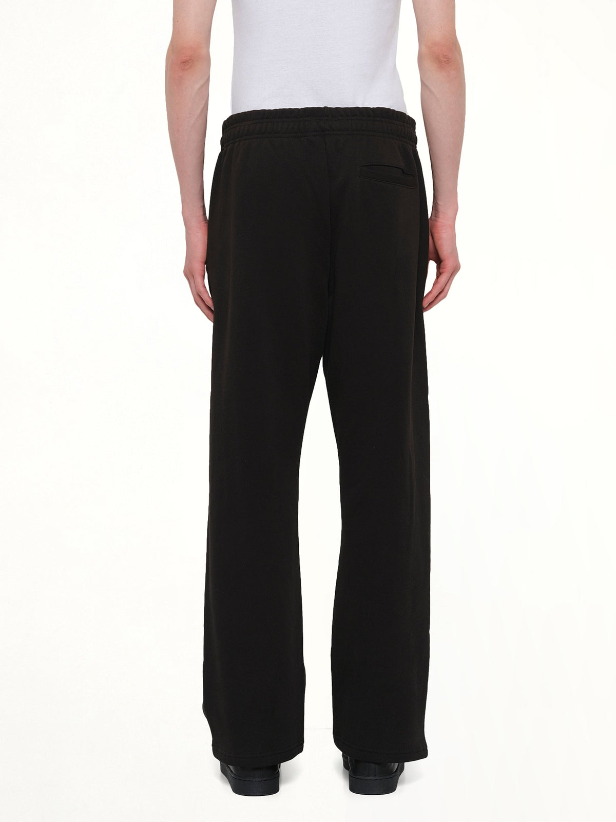 ENTIRE STUDIOS Straight Leg Sweatpant (Black)