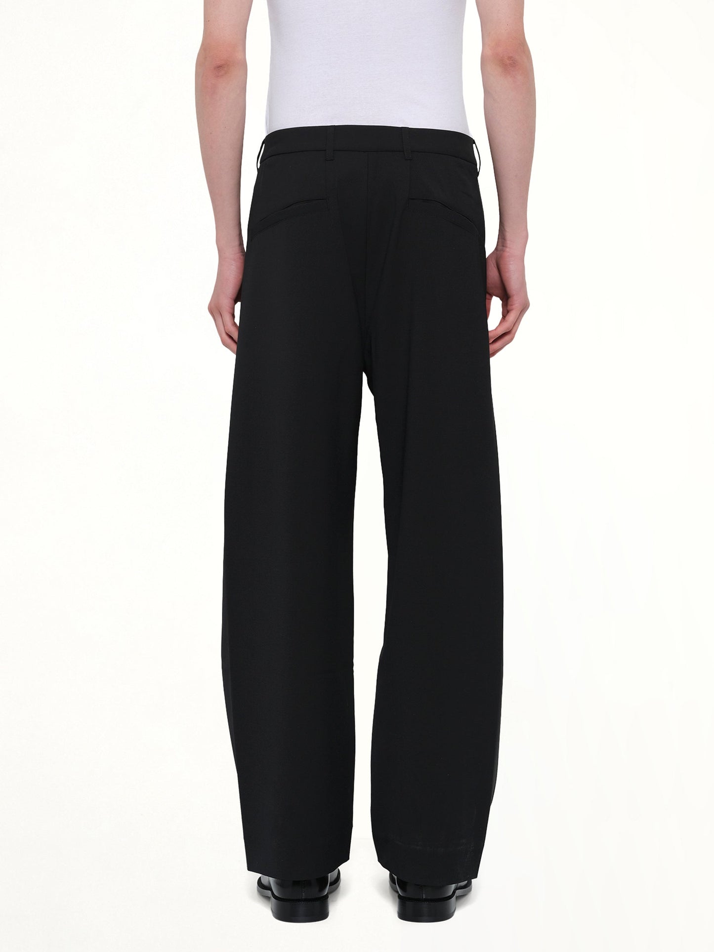 ENTIRE STUDIOS Lounge Curve Pant (Black)