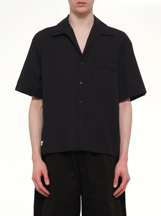 Image of Shirts. Product name - SS Pajyama Shirt in Black colour by brand - ENTIRE STUDIOS