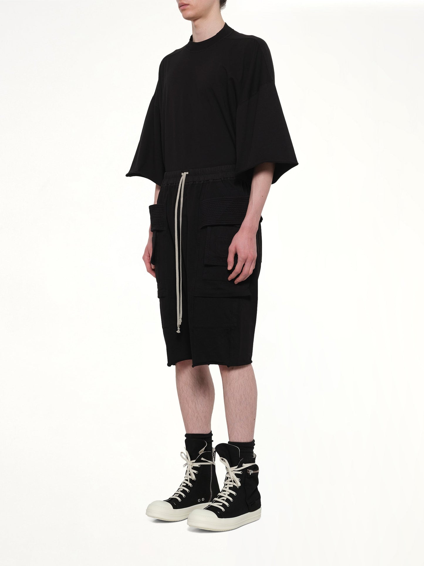 RICK OWENS DRKSHDW Creatch Cargo Pods (Black)