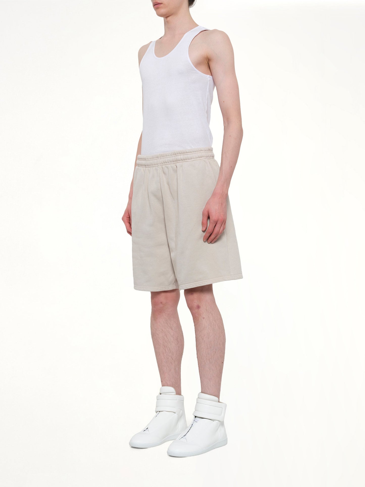 ENTIRE STUDIOS Standard Sweatshort (White)