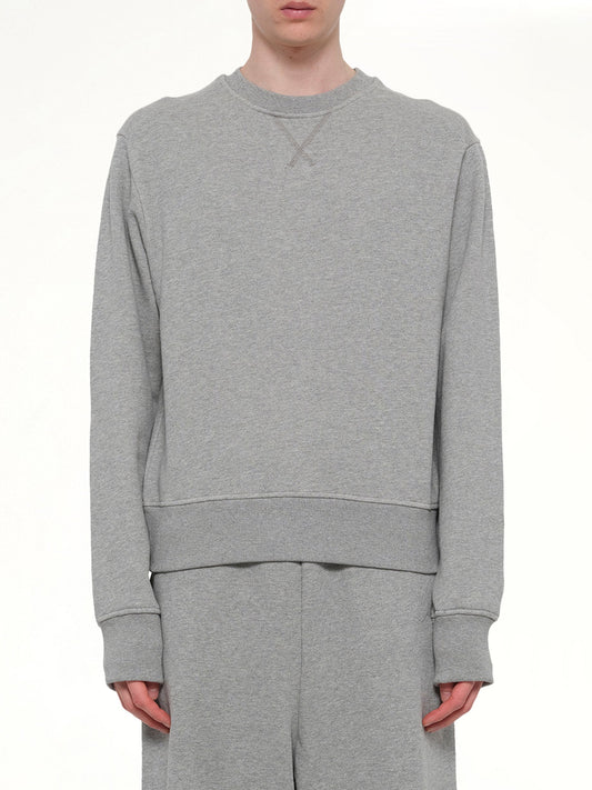 Image of a model wearing Outerwear. Product name - Pod Crew in Grey colour by brand - ENTIRE STUDIOS