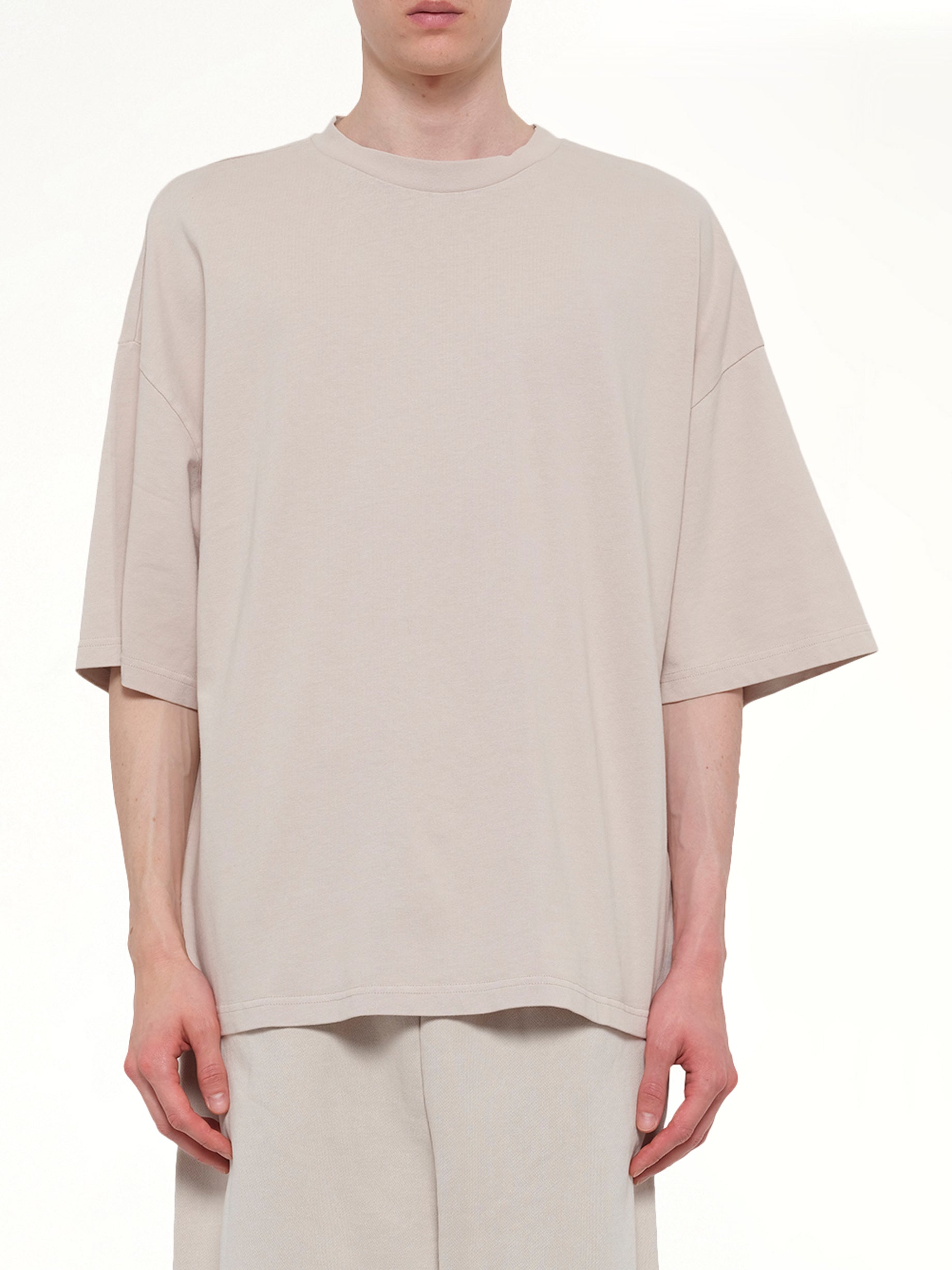 Image of T-Shirts. Product name - Heavy Boxy T-Shirt in White colour by brand - ENTIRE STUDIOS