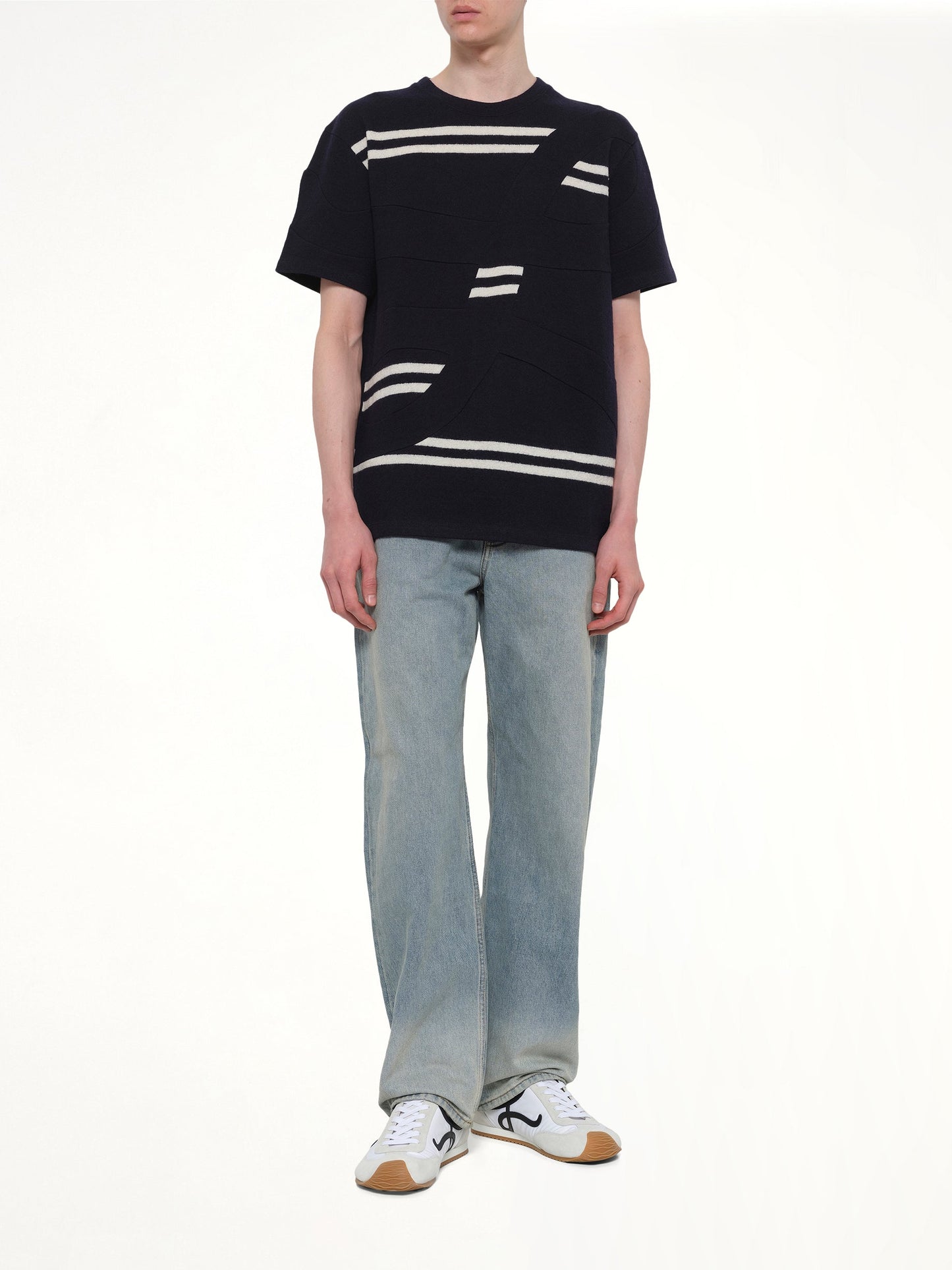 LOEWE Oversized Fit T-Shirt (Navy)