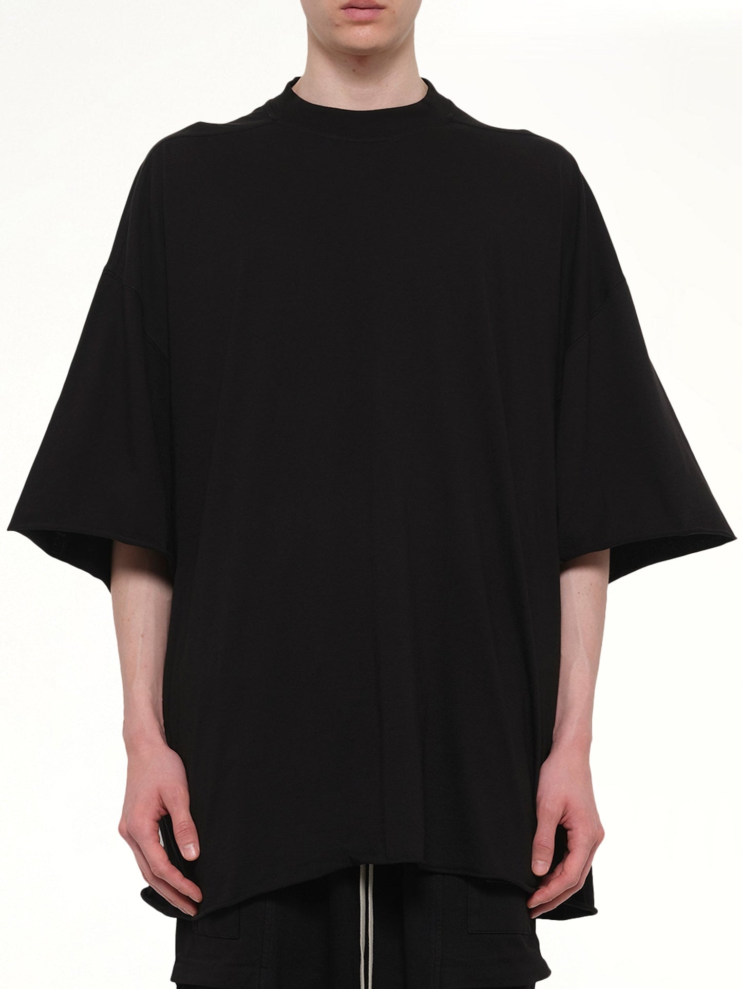 Image of T-Shirts. Product name - Tommy T-Shirt in Black colour by brand - RICK OWENS DRKSHDW