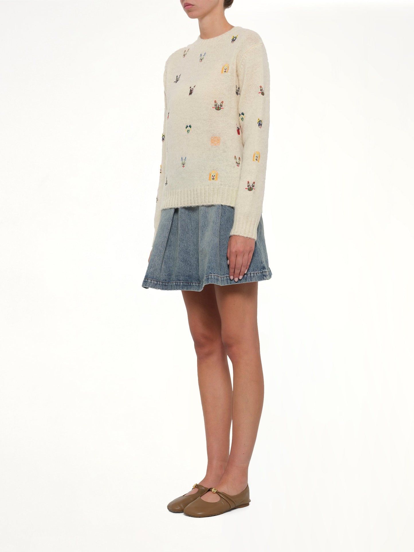LOEWE Louis Wain Sweater (White)