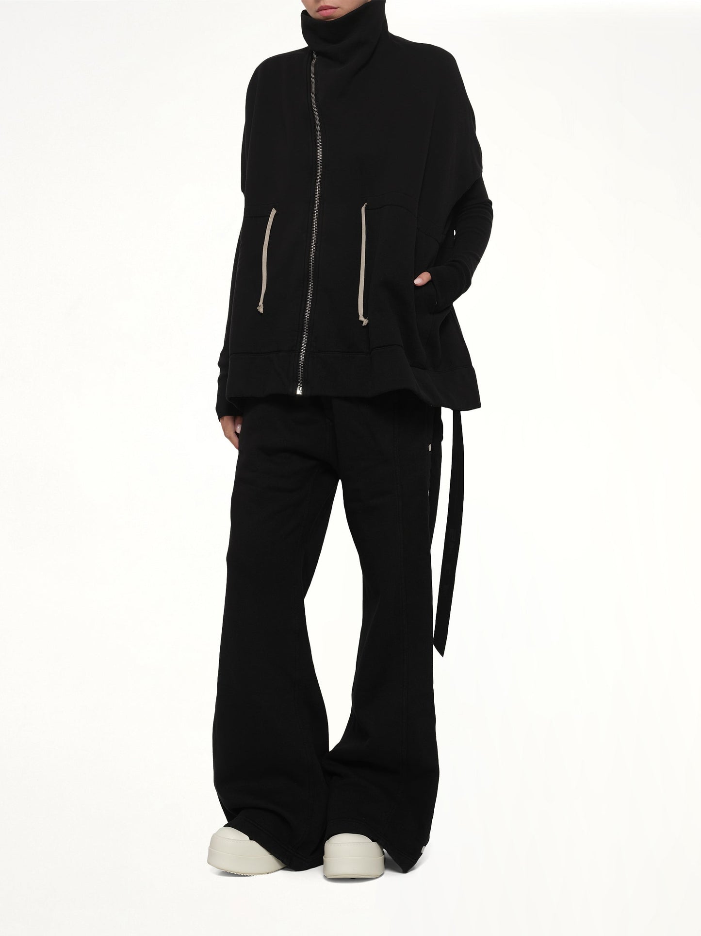 RICK OWENS DRKSHDW Mountain Sail Sweatshirt (Black)