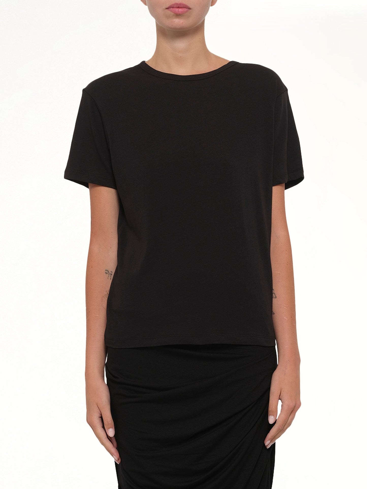 Image of T-Shirts. Product name - Mini T-Shirt in Black colour by brand - ENTIRE STUDIOS