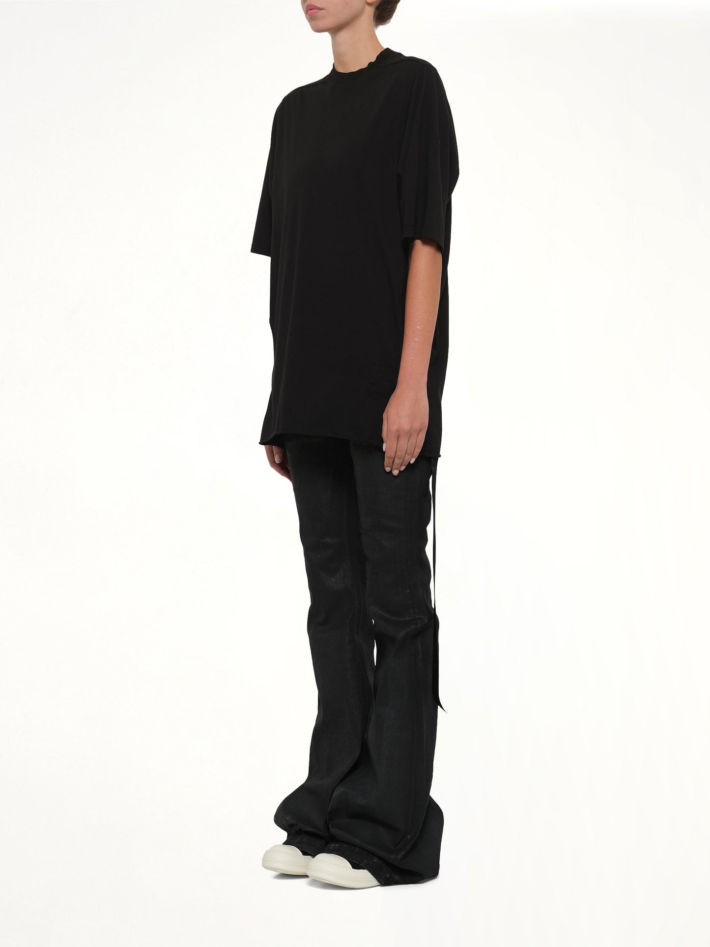 RICK OWENS DRKSHDW Subhuman Jumbo SS T (Black)