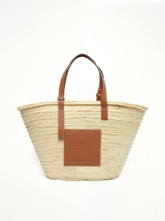Image of Bags. Product name - Classic Basket Large in Natural colour by brand - LOEWE