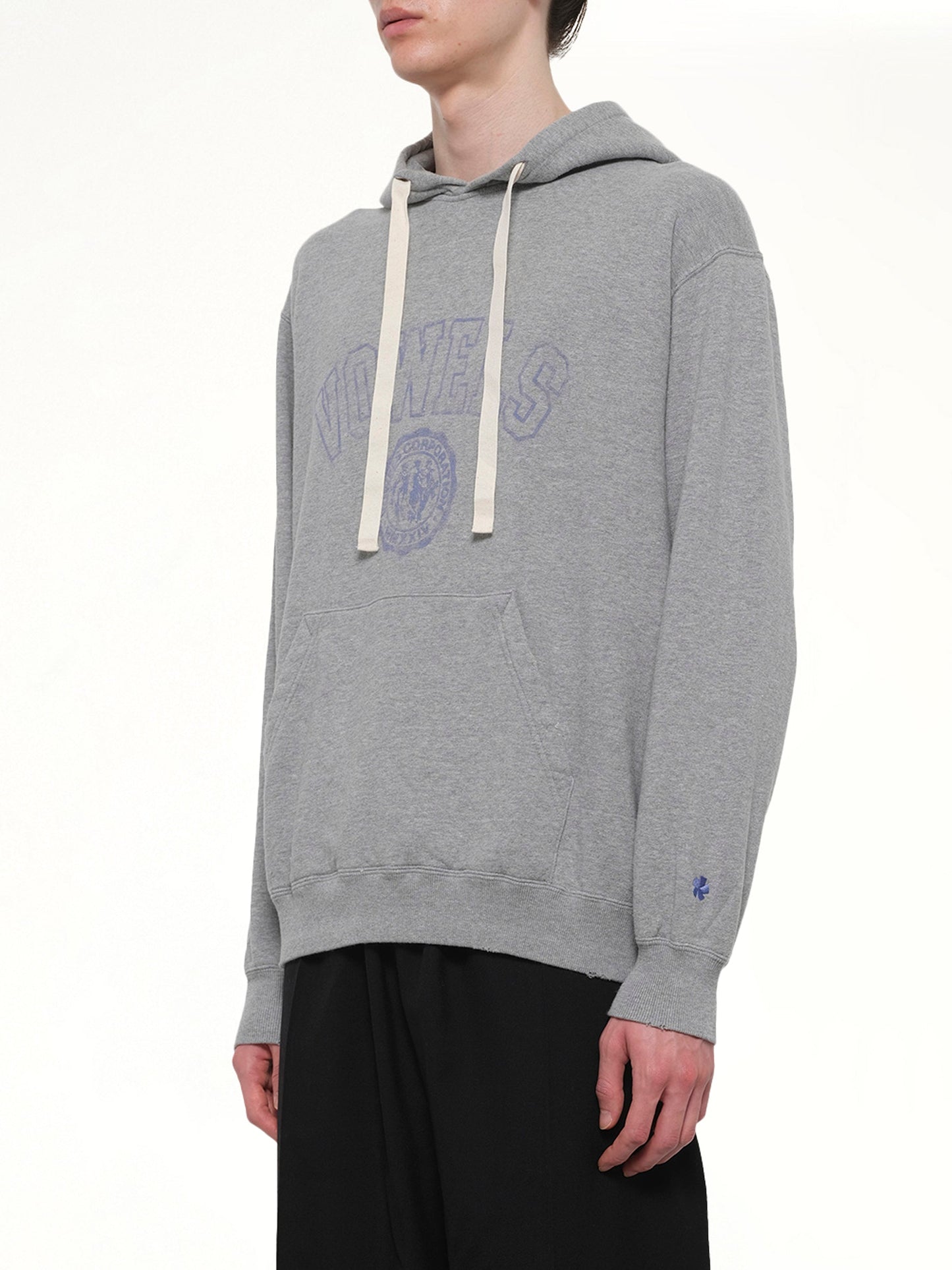 VOWELS Faded Collegiate Hoodie (Grey)