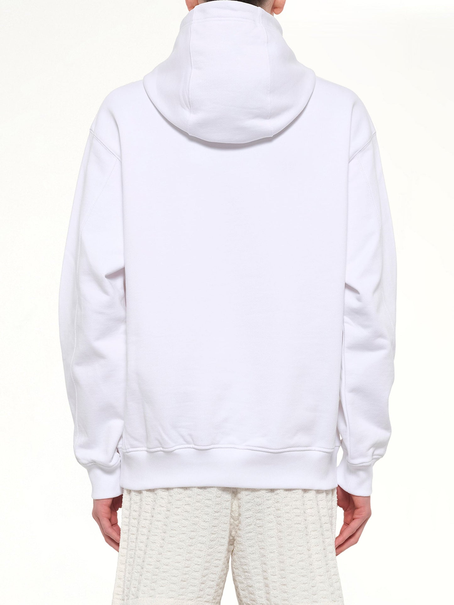 CASABLANCA Tennis Club Icon Hoodie (White)
