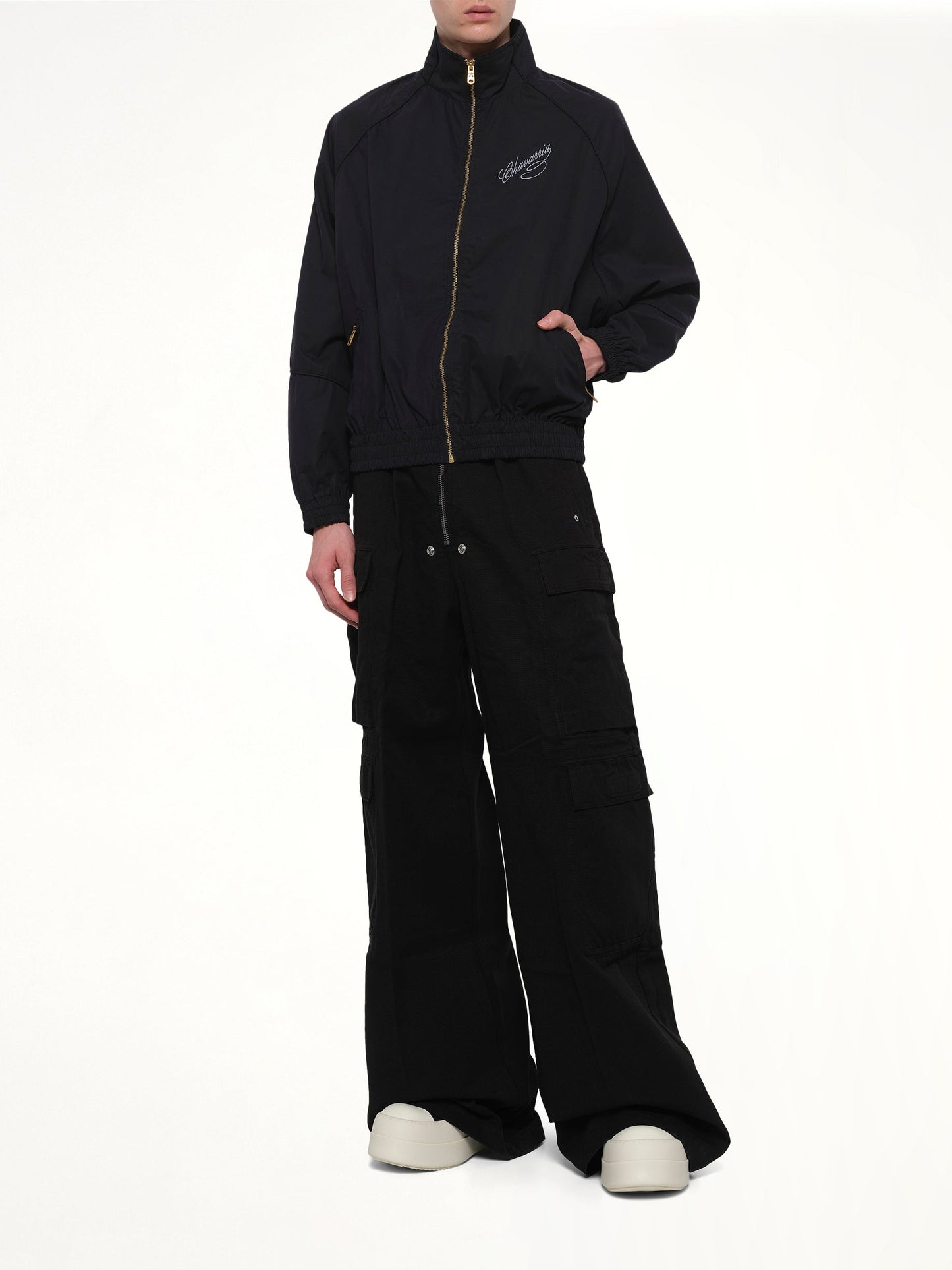 WILLY CHAVARRIA Ruff Rider Track Jacket (Black)