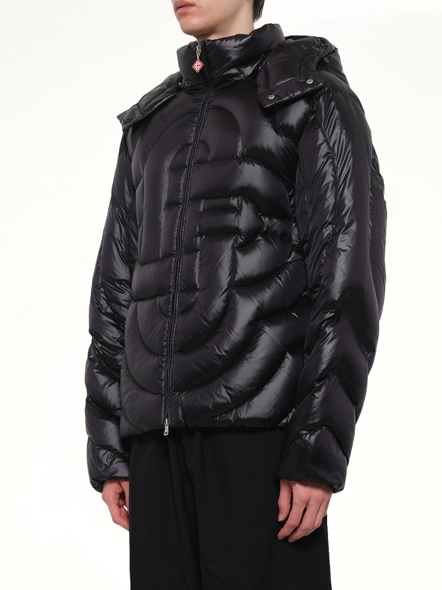 CASABLANCA Quilted Puffer Jacket (Black)